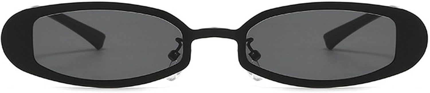 Ретро-солнцезащитные очки овальной формы для женщин в стиле 90-х, металлические солнцезащитные очки, модные прямоугольные солнцезащитные очки для мужчин, очки с защитой от УФ-излучения mincl, Black
Ретро-солнцезащитные очки овальной формы для женщин в стиле 90-х, металлические солнцезащитные очки, модные прямоугольные солнцезащитные очки для мужчин, очки с защитой от УФ-излучения mincl, Black