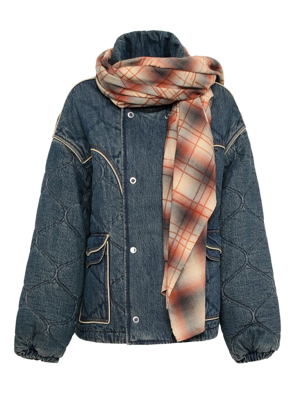 Стеганая куртка с карманами Marbell, синий
Стеганая куртка с карманами Marbell, синий