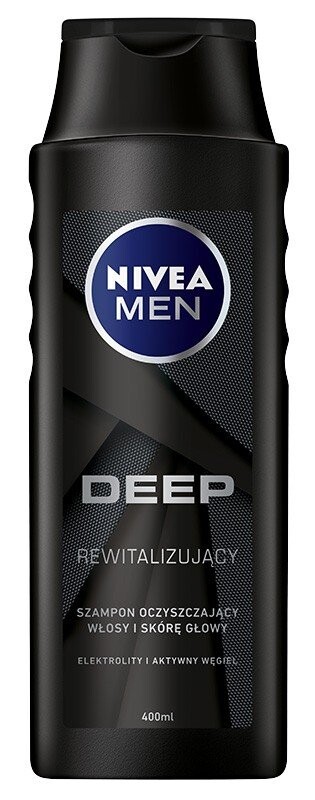 Nivea, Men Deep, восстанавливающий шампунь для волос, 400 мл
Nivea, Men Deep, восстанавливающий шампунь для волос, 400 мл