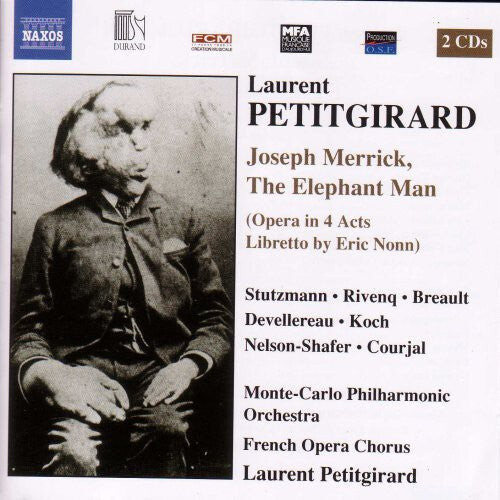 CD диск Petitgirard / Stutzmann / Rivenq / Beault / Koch: Joseph Merrick the Elephant Man
CD диск Petitgirard / Stutzmann / Rivenq / Beault / Koch: Joseph Merrick the Elephant Man