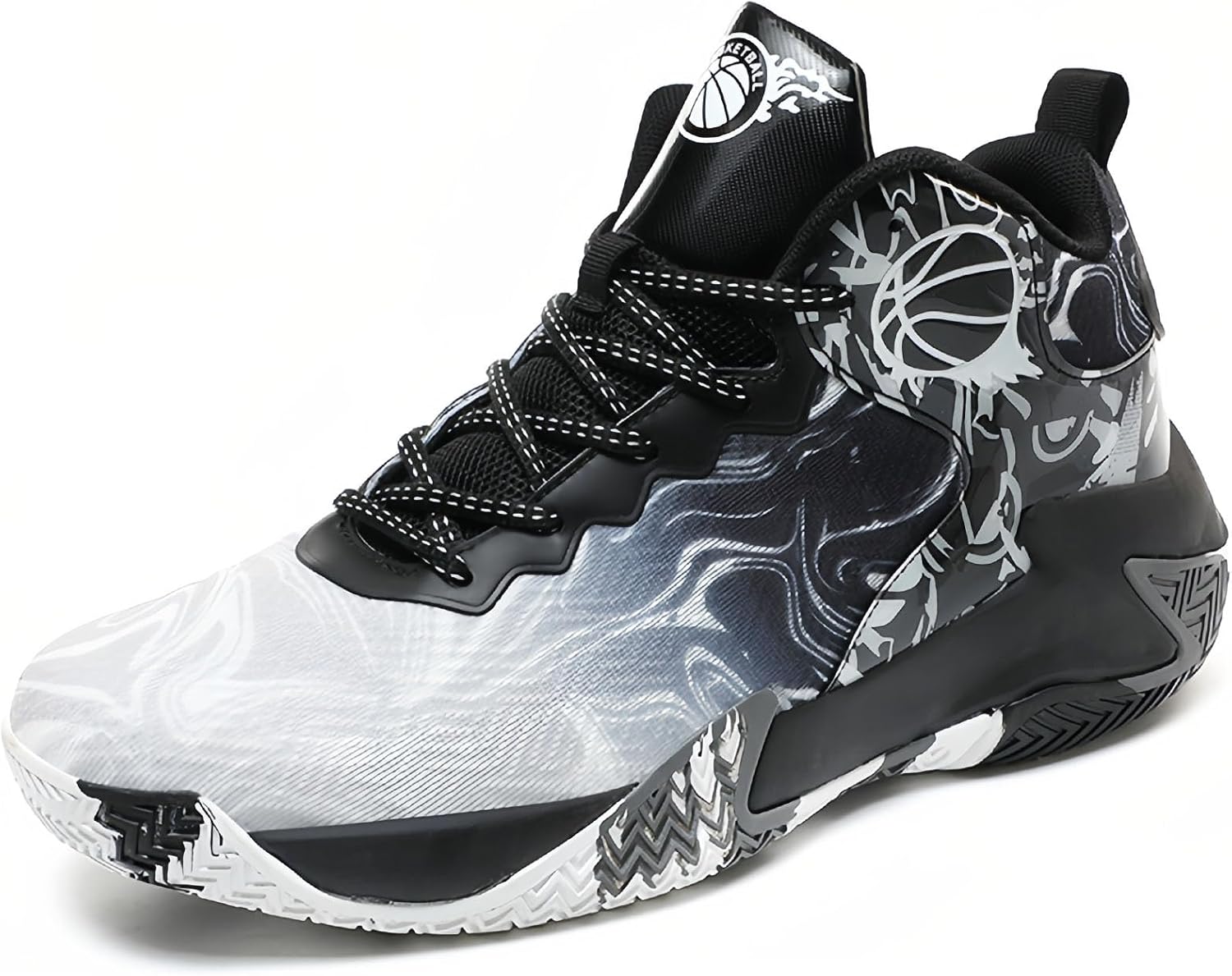 Мужские баскетбольные кроссовки MAIZUN, модные, нескользящие, легкие, дышащие, для улицы, с амортизацией, для тренировок, бега и ходьбы, черный
Мужские баскетбольные кроссовки MAIZUN, модные, нескользящие, легкие, дышащие, для улицы, с амортизацией, для тренировок, бега и ходьбы, черный