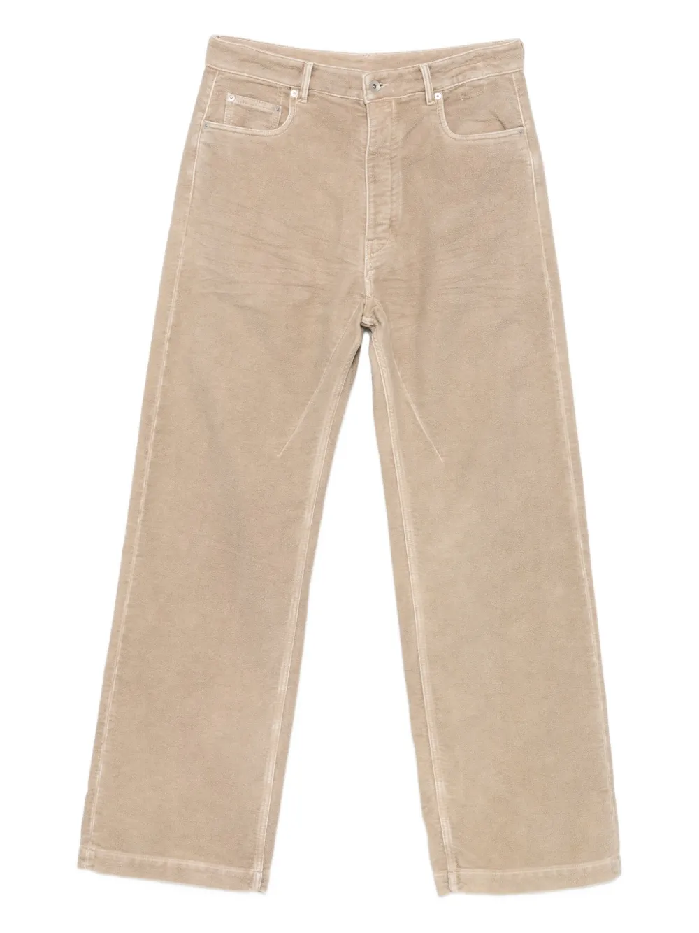 Хлопковые джинсы Rick Owens DRKSHDW, нейтральный 
Хлопковые джинсы Rick Owens DRKSHDW, нейтральный