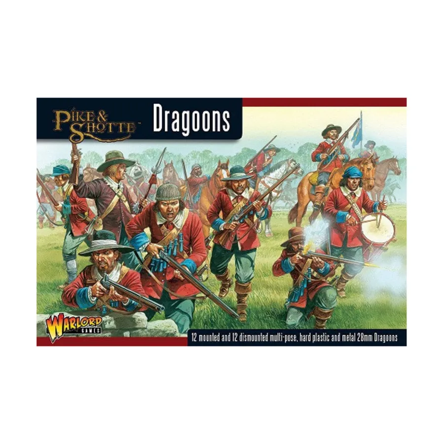 Драгуны, Pike & Shotte - Core & Assorted (28mm) 
Драгуны, Pike & Shotte - Core & Assorted (28mm)