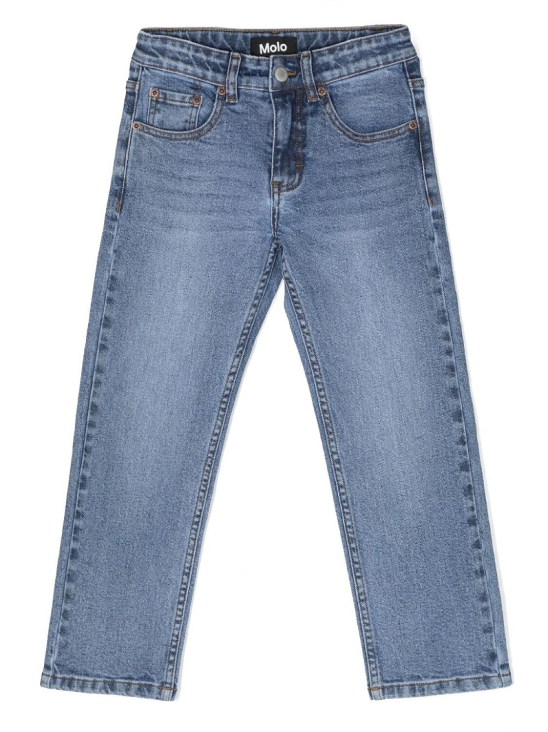 Molo прямые джинсы Andy, синий 
Molo прямые джинсы Andy, синий
