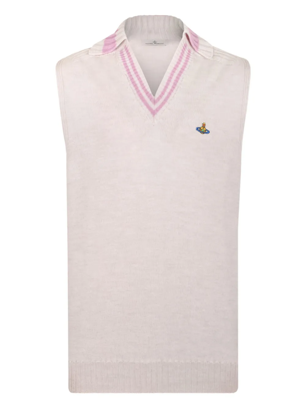 Жилет в полоску в стиле "рыбака" Vivienne Westwood, розовый
Жилет в полоску в стиле "рыбака" Vivienne Westwood, розовый