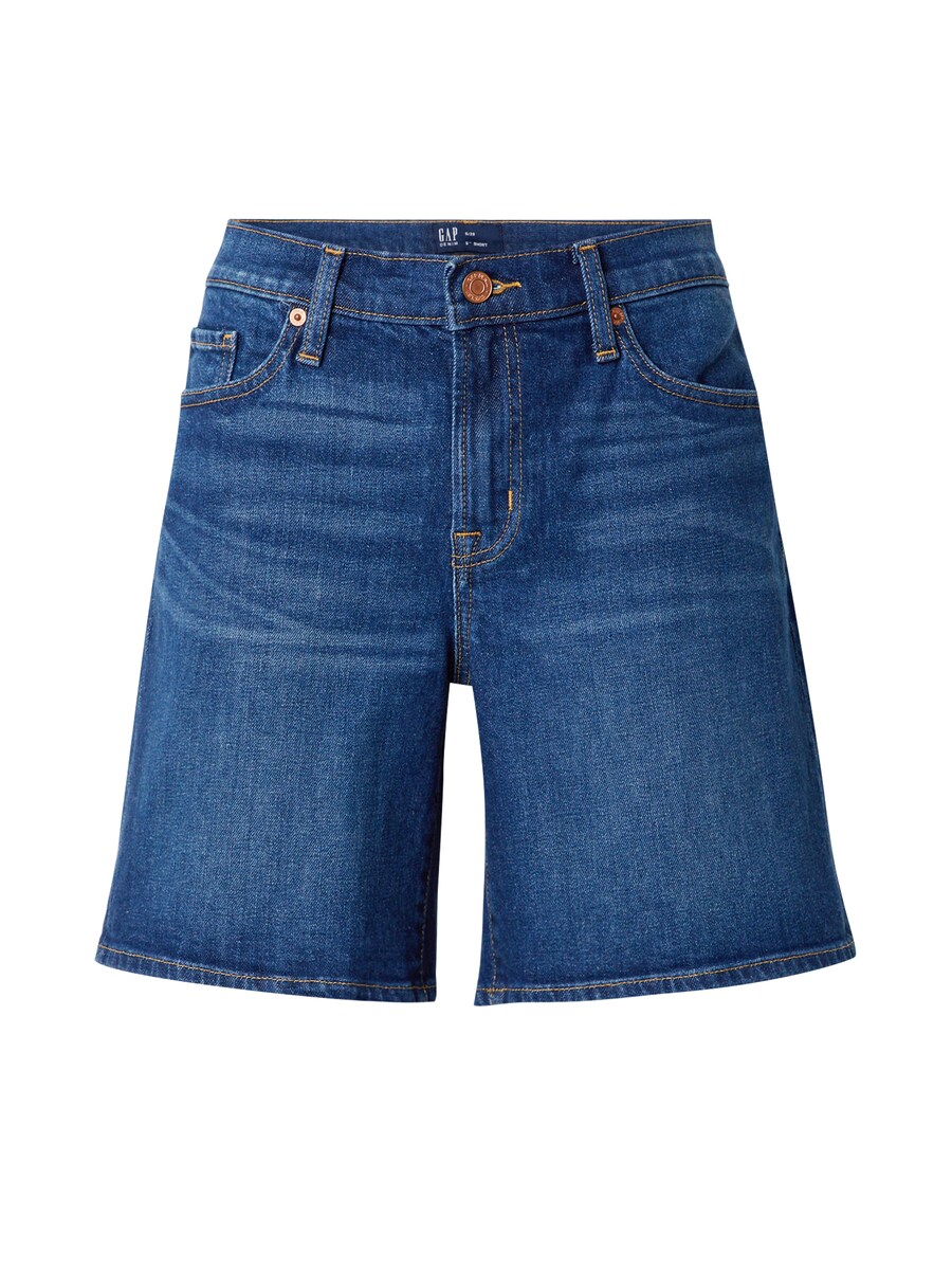 Джинсовые шорты GAP Loose fit Jeans, темно-синий
Джинсовые шорты GAP Loose fit Jeans, темно-синий