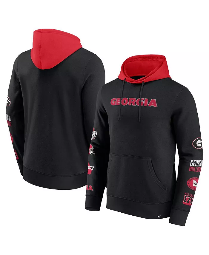 Мужская толстовка с капюшоном Georgia Bulldogs Color Block Badge Fleece черно-красная Fanatics
Мужская толстовка с капюшоном Georgia Bulldogs Color Block Badge Fleece черно-красная Fanatics