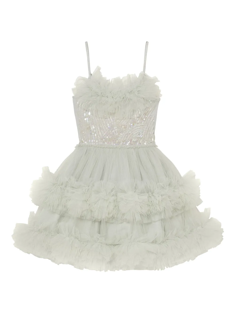 Платье «Петуния», украшенное пайетками и оборками Tutu Du Monde, зеленый
Платье «Петуния», украшенное пайетками и оборками Tutu Du Monde, зеленый