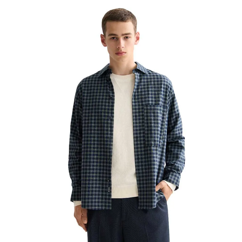 Рубашка с длинным рукавом Scotch & Soda Lightweight Flannel Checked, синий
Рубашка с длинным рукавом Scotch & Soda Lightweight Flannel Checked, синий
