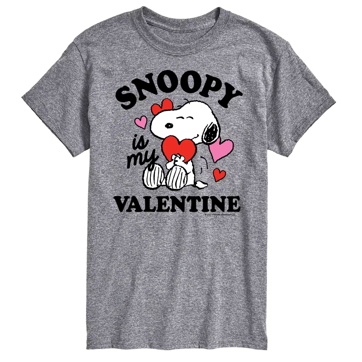 Мужская футболка Snoopy My Valentine с арахисом Licensed Character
Мужская футболка Snoopy My Valentine с арахисом Licensed Character