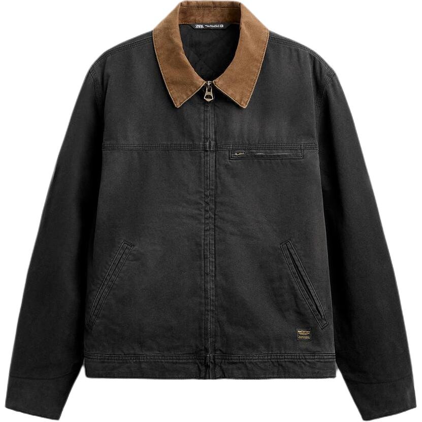 Куртка мужская черный Zara 
Куртка мужская черный Zara