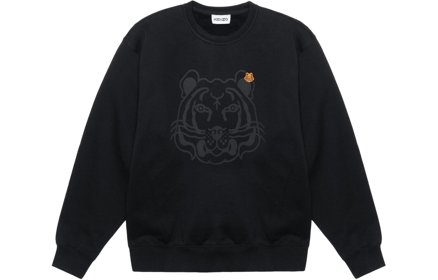 Толстовка женская Kenzo Classic Tiger Head, черный 
Толстовка женская Kenzo Classic Tiger Head, черный