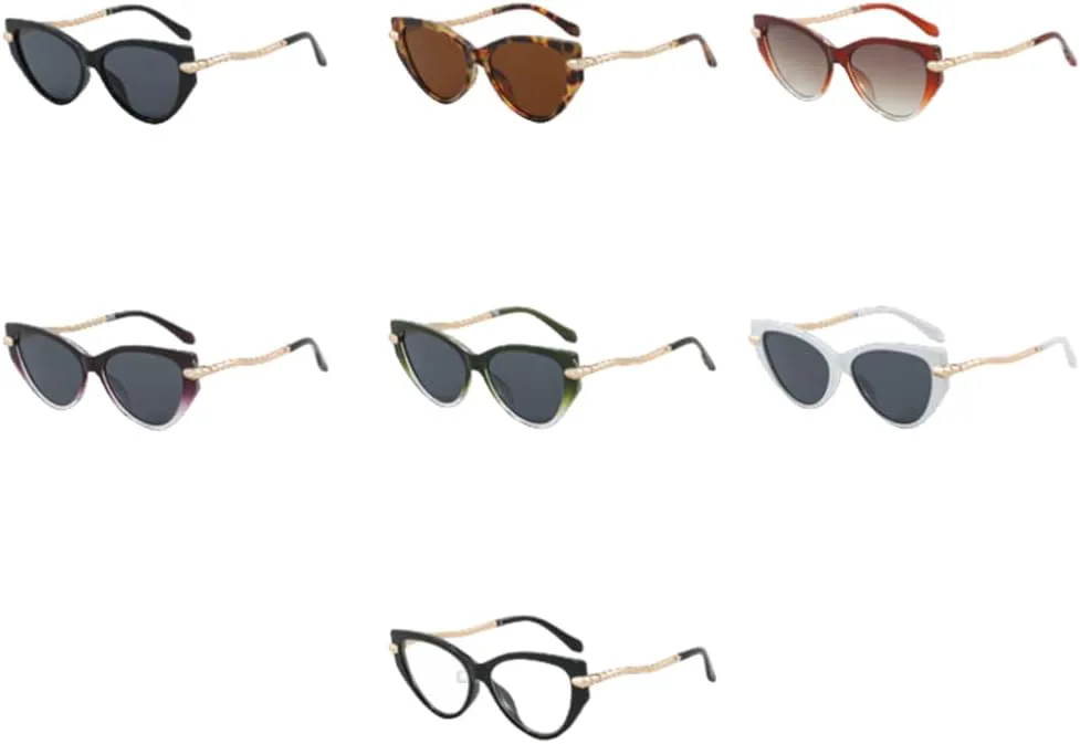 Женские солнцезащитные очки «кошачий глаз», винтажные солнцезащитные очки в стиле люкс, панк, популярные дорожные очки с защитой от УФ-излучения UV400 VVTWSSW, Black
Женские солнцезащитные очки «кошачий глаз», винтажные солнцезащитные очки в стиле люкс, панк, популярные дорожные очки с защитой от УФ-излучения UV400 VVTWSSW, Black