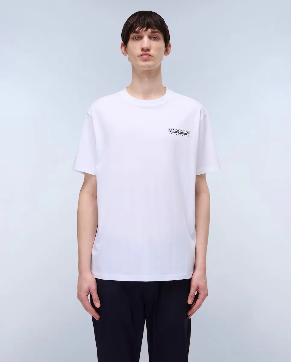 Мужская футболка с коротким рукавом Napapijri, белый
Мужская футболка с коротким рукавом Napapijri, белый