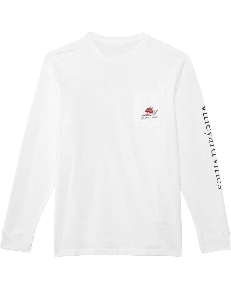 Лонгслив Vineyard Vines Turkey Hat Whale Long Sleeve Tee, цвет White Cap
Лонгслив Vineyard Vines Turkey Hat Whale Long Sleeve Tee, цвет White Cap