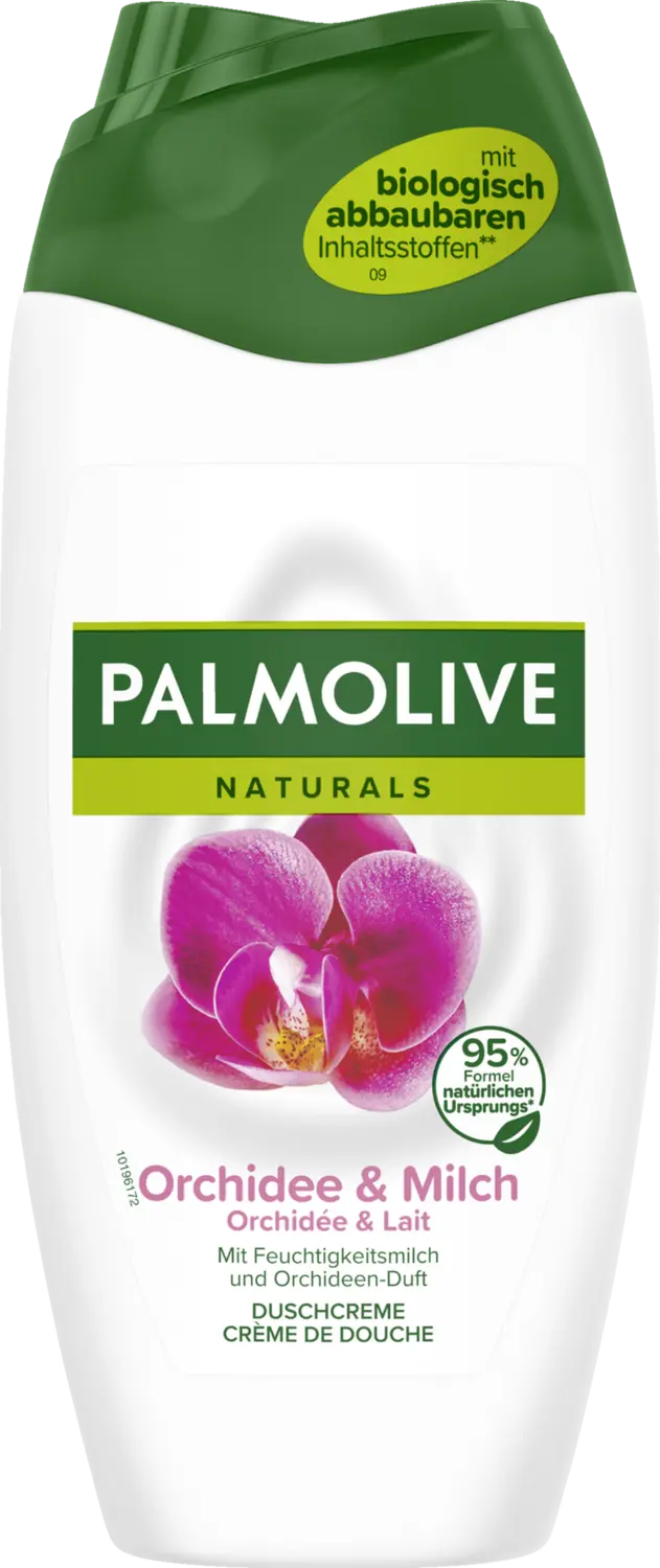 Гель для душа Palmolive Cremedusche Naturals Orchidee & Milch
Гель для душа Palmolive Cremedusche Naturals Orchidee & Milch