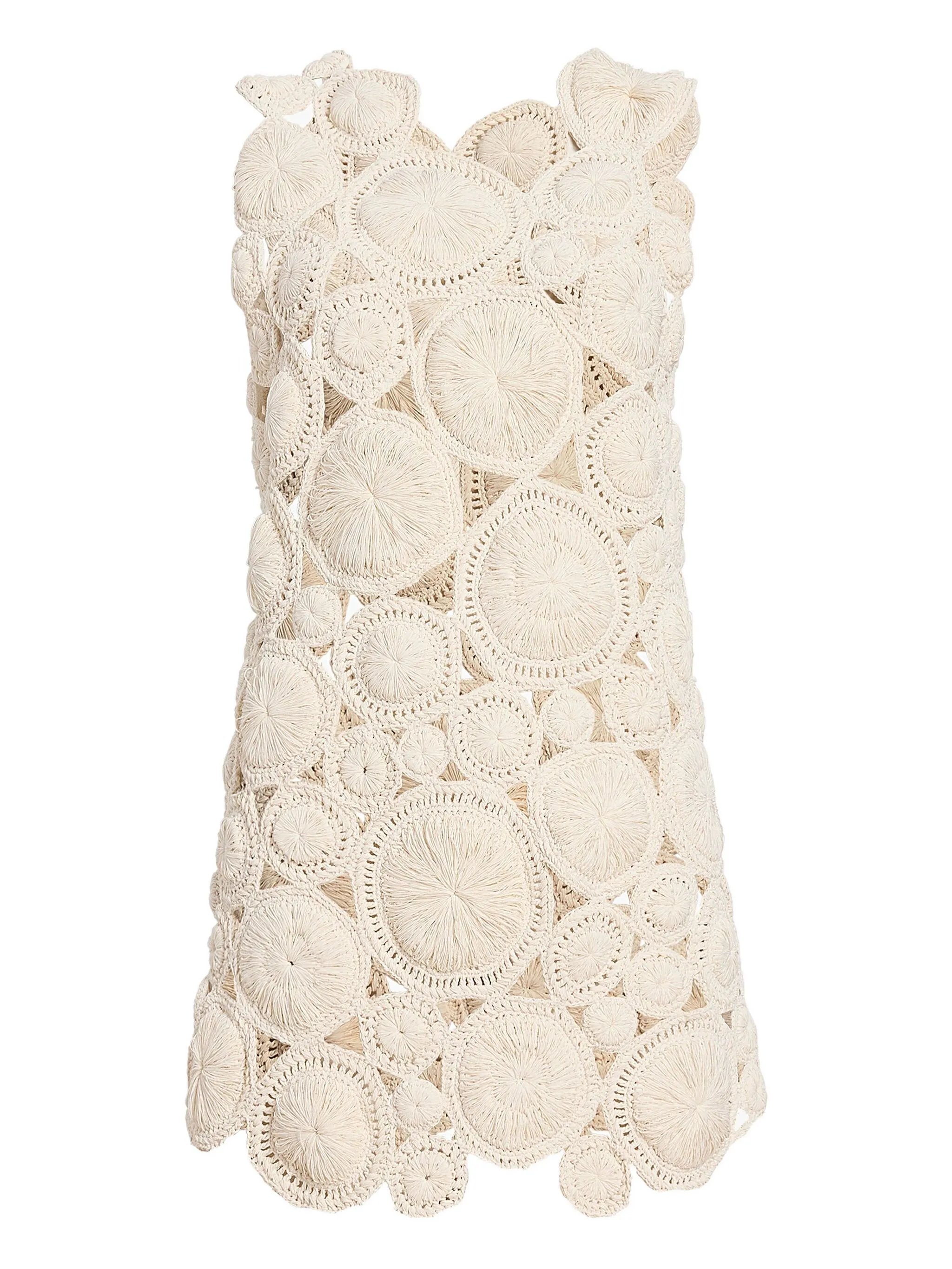 Топ Avalon в технике кроше Khaite, кремовый
Топ Avalon в технике кроше Khaite, кремовый