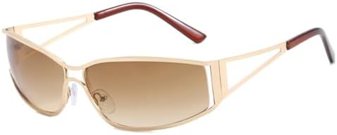 Солнцезащитные очки 2027 года для женщин и мужчин, большие солнцезащитные очки с градиентным переходом цвета, очки в стиле стимпанк, солнцезащитные очки MTZJH, Golden Double Tea
Солнцезащитные очки 2027 года для женщин и мужчин, большие солнцезащитные очки с градиентным переходом цвета, очки в стиле стимпанк, солнцезащитные очки MTZJH, Golden Double Tea