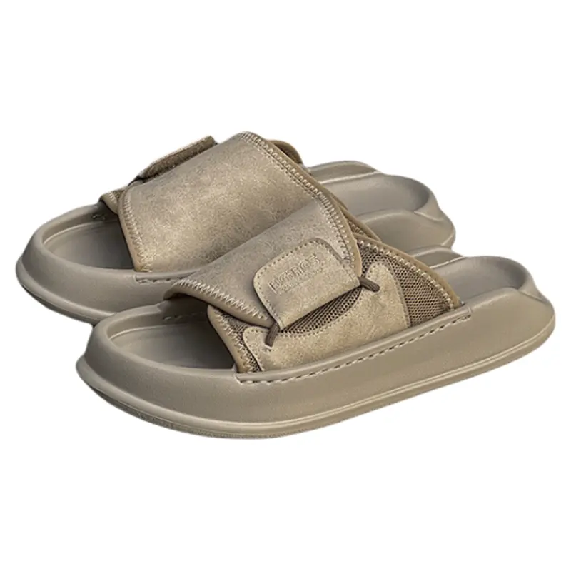 Тапочки-слайды мужские ZUOSAISI, Khaki
Тапочки-слайды мужские ZUOSAISI, Khaki