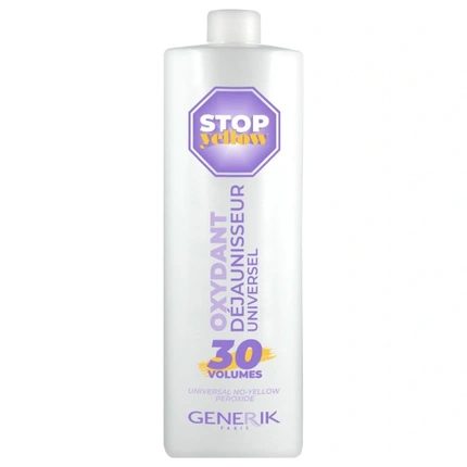 Gen Stop Reflect Oxidant Dejaunisseur 30 Volume 1 Litre Generik 
Gen Stop Reflect Oxidant Dejaunisseur 30 Volume 1 Litre Generik