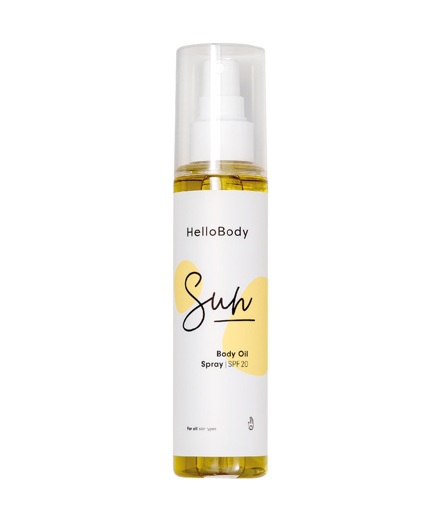 Солнцезащитный спрей HelloBody SUN Spray Oil, 150 ml
Солнцезащитный спрей HelloBody SUN Spray Oil, 150 ml
