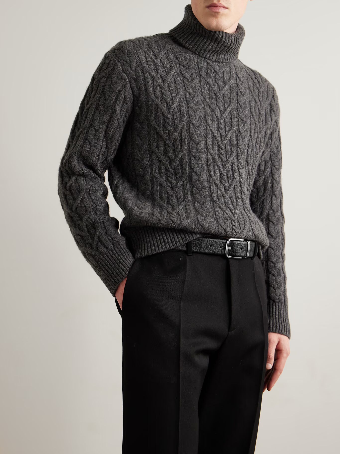 Двусторонний ремень из натуральной кожи шириной 3,5 см ANDERSON'S, черный
Двусторонний ремень из натуральной кожи шириной 3,5 см ANDERSON'S, черный