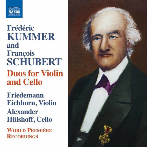 CD диск Schubert / Kummer / Eichhorn / Hulshoff: Kummer & Schubert: Duos for Violin & Cello
CD диск Schubert / Kummer / Eichhorn / Hulshoff: Kummer & Schubert: Duos for Violin & Cello