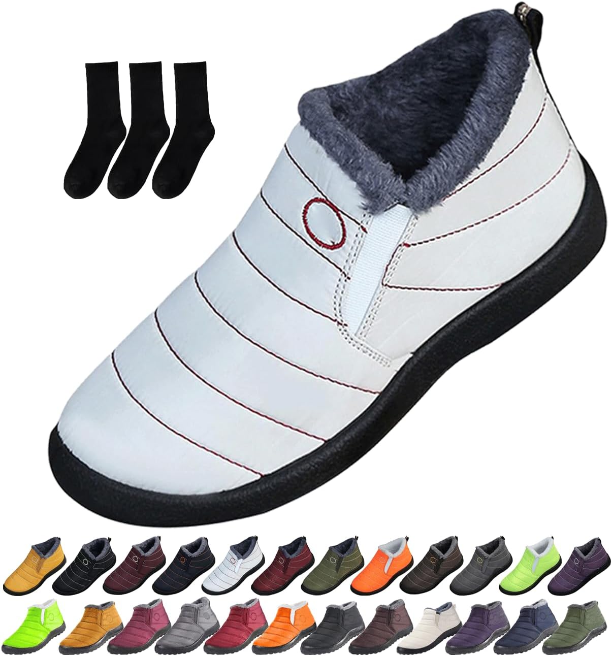 Женские и мужские снежные ботинки, утепленные ботильоны для снега, удобные легкие кроссовки, теплая и комфортная обувь на зиму Generic, белый
Женские и мужские снежные ботинки, утепленные ботильоны для снега, удобные легкие кроссовки, теплая и комфортная обувь на зиму Generic, белый