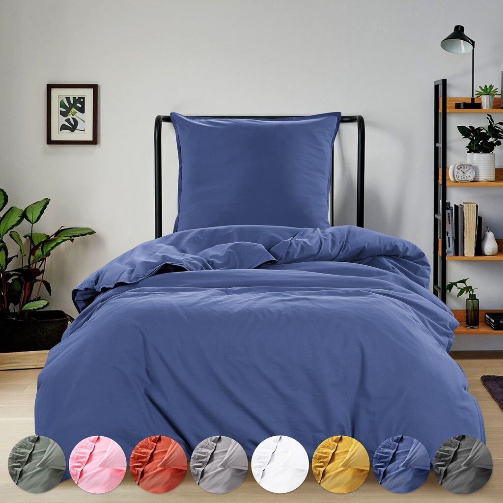 Постельное белье WOMETO Renforce Stone-Washed 155x220 и 80x80 см 100% хлопок - синий OekoTex мягкий современный вид под лен
Постельное белье WOMETO Renforce Stone-Washed 155x220 и 80x80 см 100% хлопок - синий OekoTex мягкий современный вид под лен