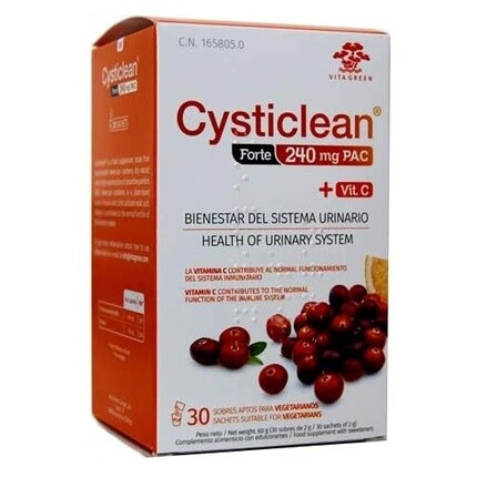 Форте 240мг, Cysticlean
Форте 240мг, Cysticlean