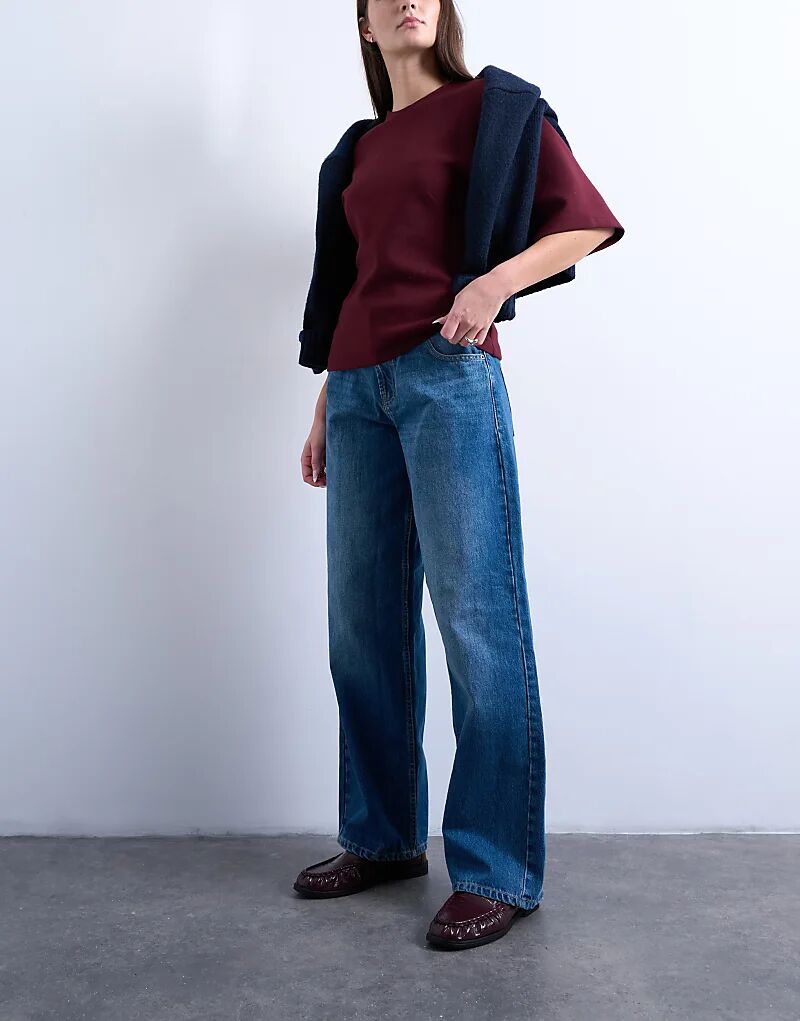 Свободные джинсы Topshop Hourglass Cinch средне-синего цвета
Свободные джинсы Topshop Hourglass Cinch средне-синего цвета