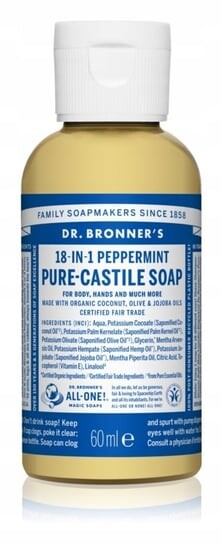 Доктор Мыло универсальное жидкое Bronner's Мята 60мл, Dr. Bronner's
Доктор Мыло универсальное жидкое Bronner's Мята 60мл, Dr. Bronner's