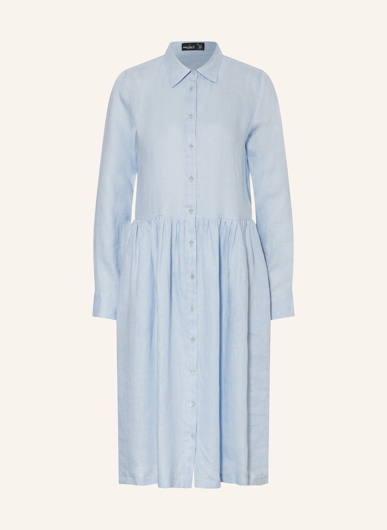 Льняное платье-рубашка vl-kaidi-svkn Van Laack, голубой
Льняное платье-рубашка vl-kaidi-svkn Van Laack, голубой