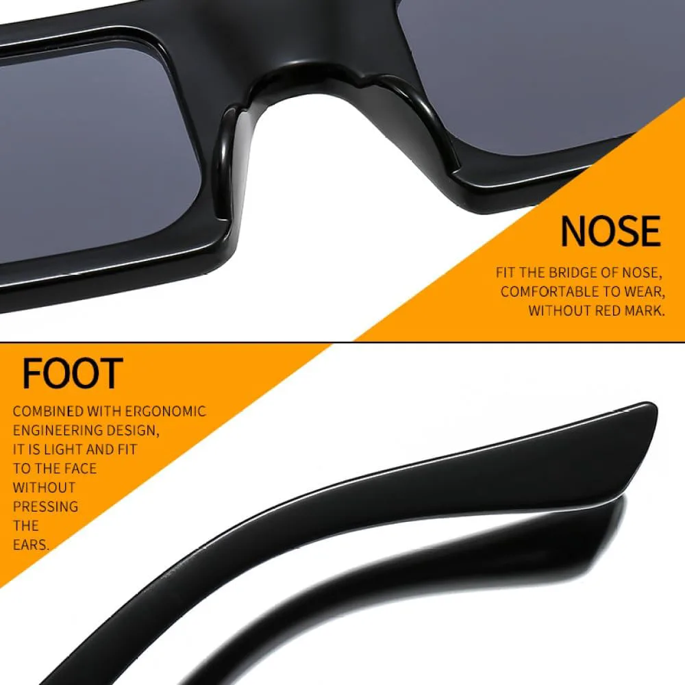 Модные прямоугольные солнцезащитные очки для женщин и мужчин, квадратная оправа, винтажные, для вечеринок и пляжа, защита от ультрафиолета UV400 MTZJH, C10
Модные прямоугольные солнцезащитные очки для женщин и мужчин, квадратная оправа, винтажные, для вечеринок и пляжа, защита от ультрафиолета UV400 MTZJH, C10