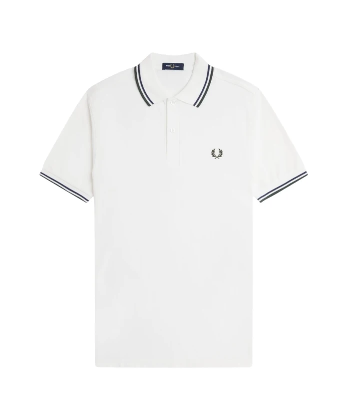 Рубашка-Поло с двойной полосой Fred Perry, белый
Рубашка-Поло с двойной полосой Fred Perry, белый