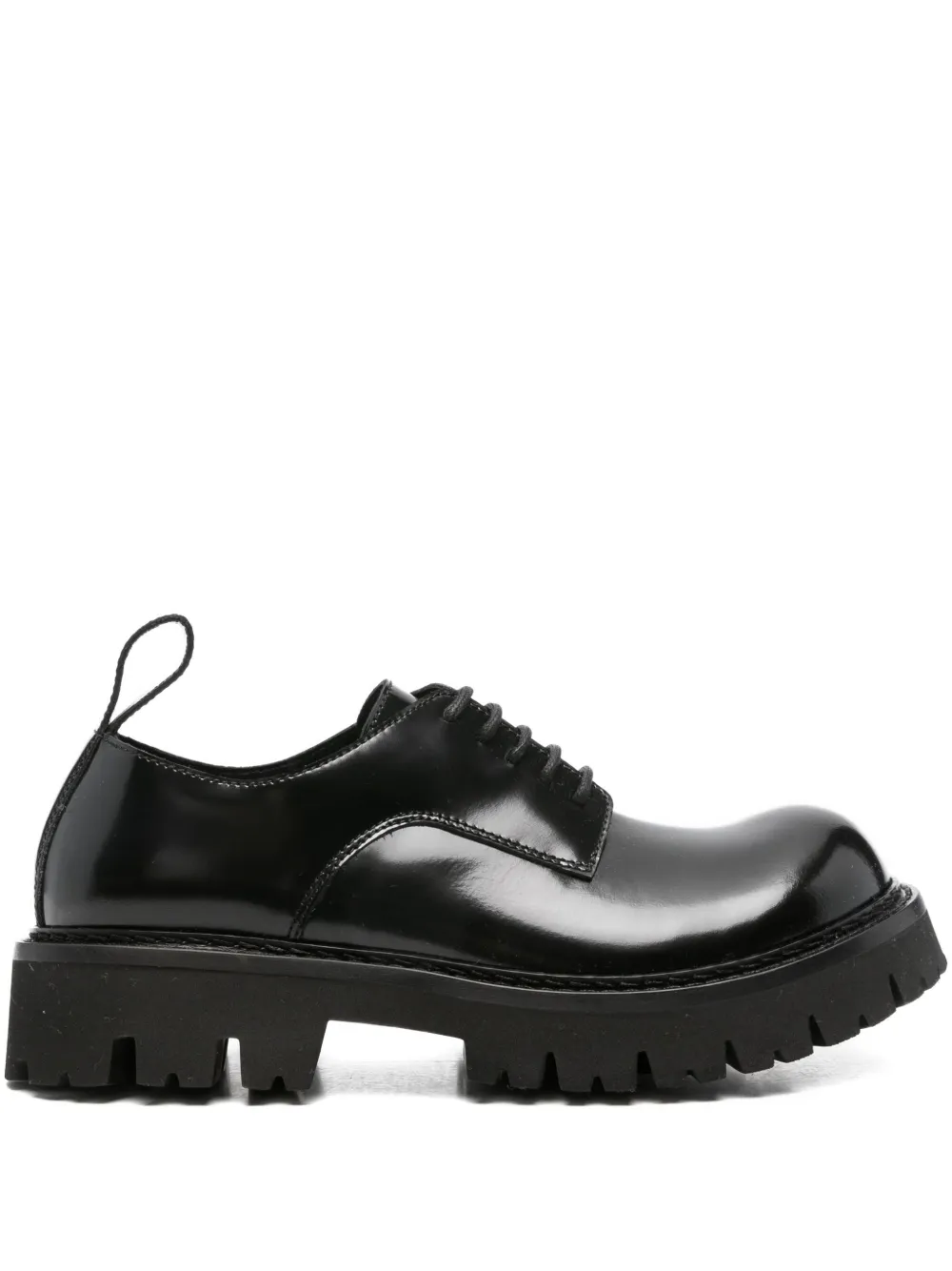 Кожаные дерби на шнуровке Moschino, черный
Кожаные дерби на шнуровке Moschino, черный