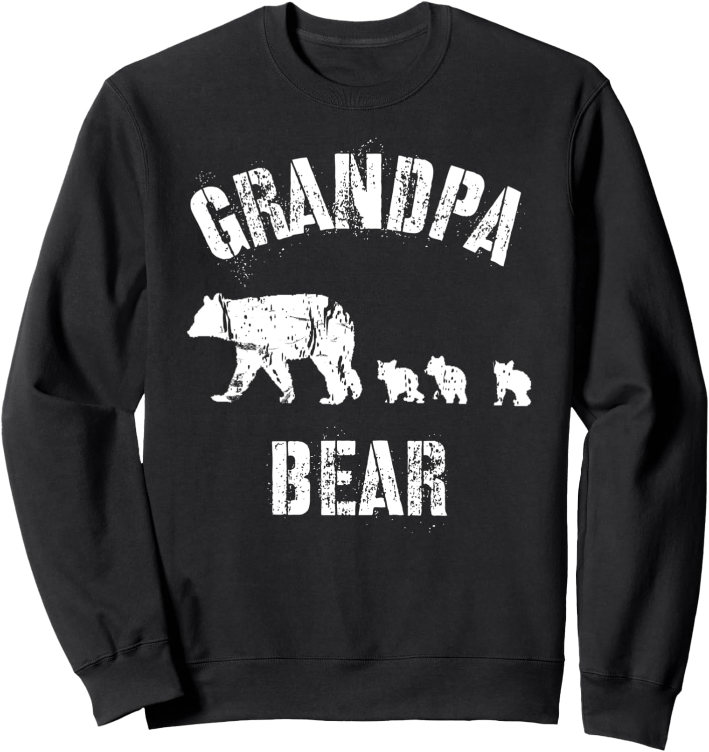 Винтажная толстовка с изображением медведя-дедушки, трех медвежат и трех потомков All In The Bear Family, черный
Винтажная толстовка с изображением медведя-дедушки, трех медвежат и трех потомков All In The Bear Family, черный