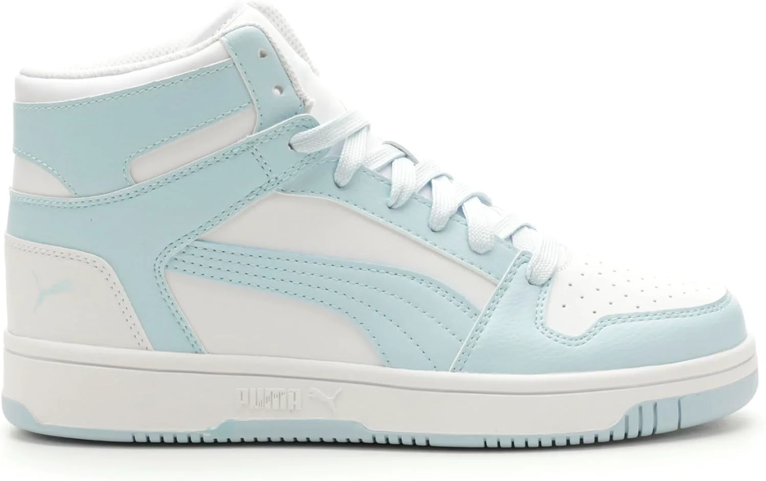 Женские кроссовки Puma Rebound Layup Luster Mid, белый/синий
Женские кроссовки Puma Rebound Layup Luster Mid, белый/синий