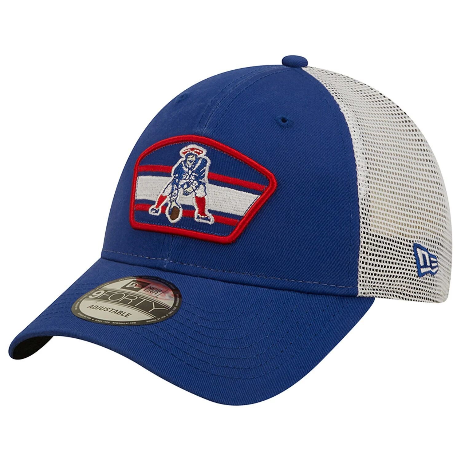 Мужская кепка New Era Royal/White New England Patriots с логотипом Trucker 9FORTY Snapback Hat
Мужская кепка New Era Royal/White New England Patriots с логотипом Trucker 9FORTY Snapback Hat