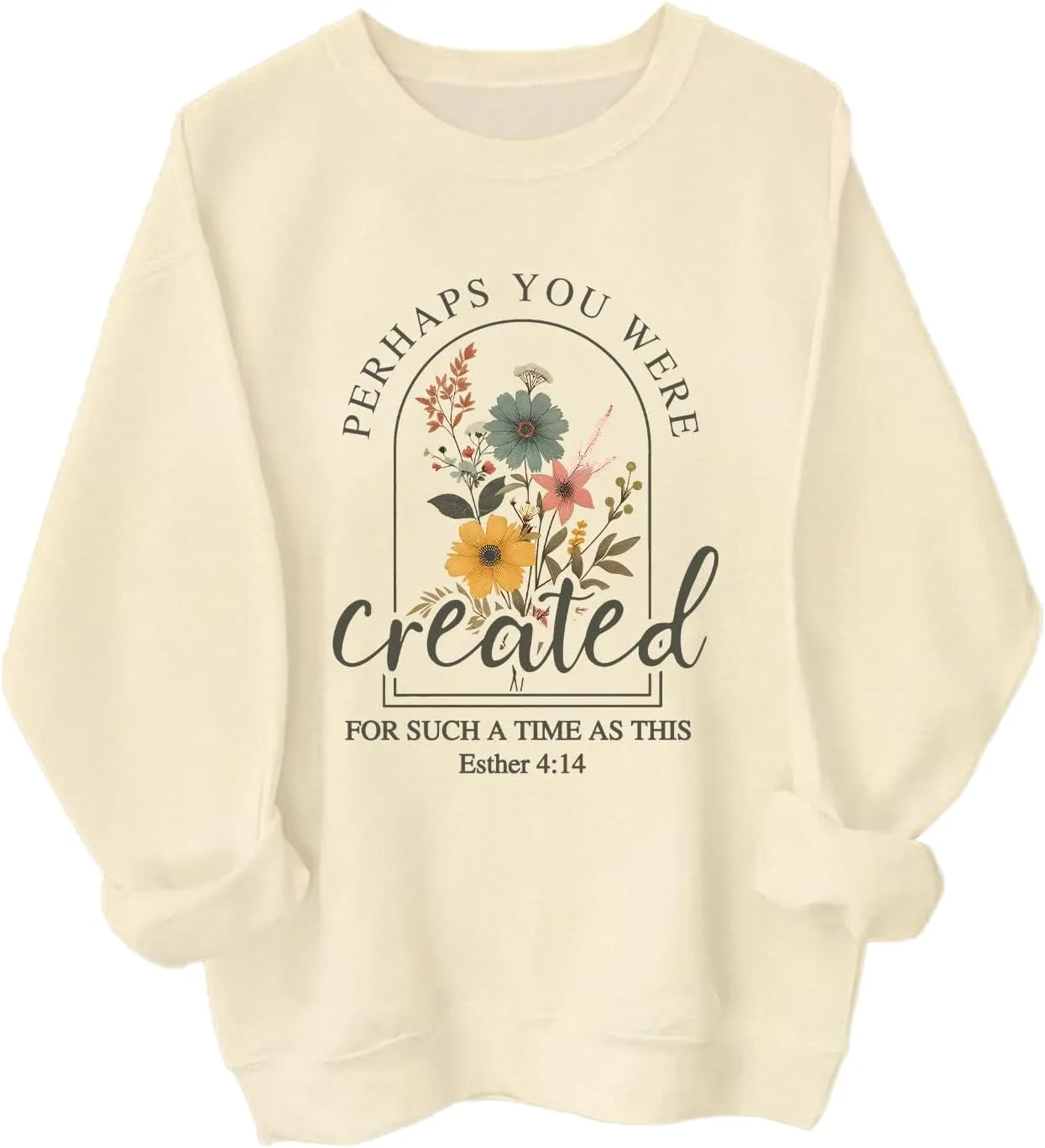 Толстовка Perhaps You Were Created For Such A Time As This
Толстовка Perhaps You Were Created For Such A Time As This