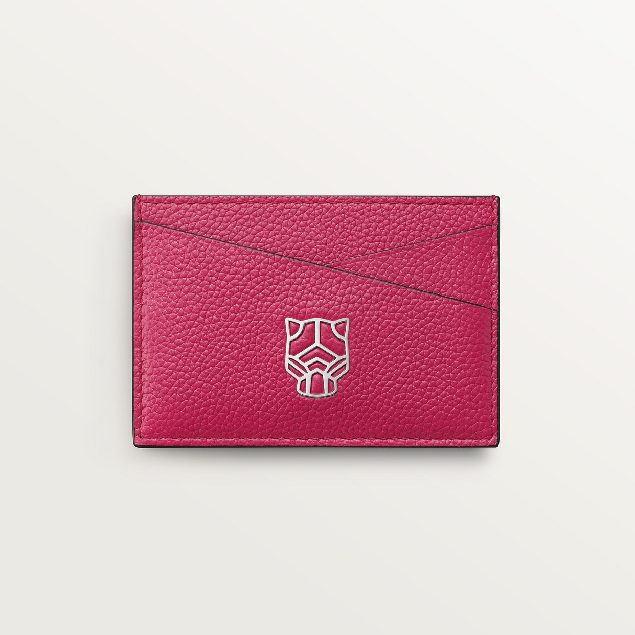Картхолдер Cartier Porte-cartes simple, Panthère Graphique de Cartier, зернистая телячья кожа малинового цвета
Картхолдер Cartier Porte-cartes simple, Panthère Graphique de Cartier, зернистая телячья кожа малинового цвета
