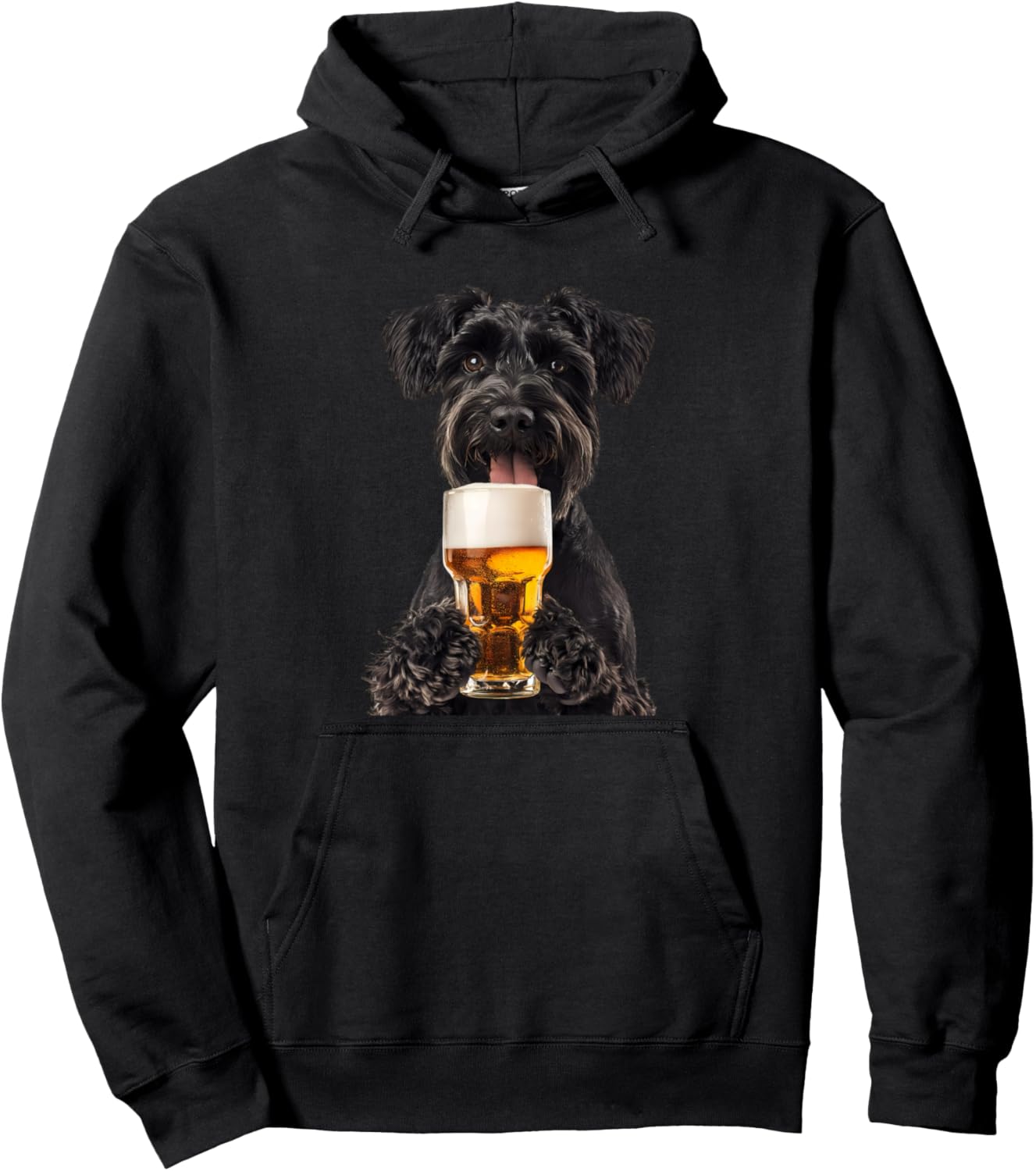 Толстовка с капюшоном в виде гигантского шнауцера, черная Dog Beer Design
Толстовка с капюшоном в виде гигантского шнауцера, черная Dog Beer Design