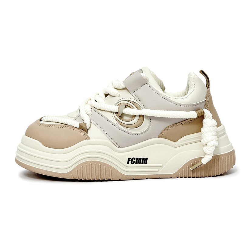 Дышащие противоскользящие повседневные кроссовки для подростков FCMM, бежевый
Дышащие противоскользящие повседневные кроссовки для подростков FCMM, бежевый