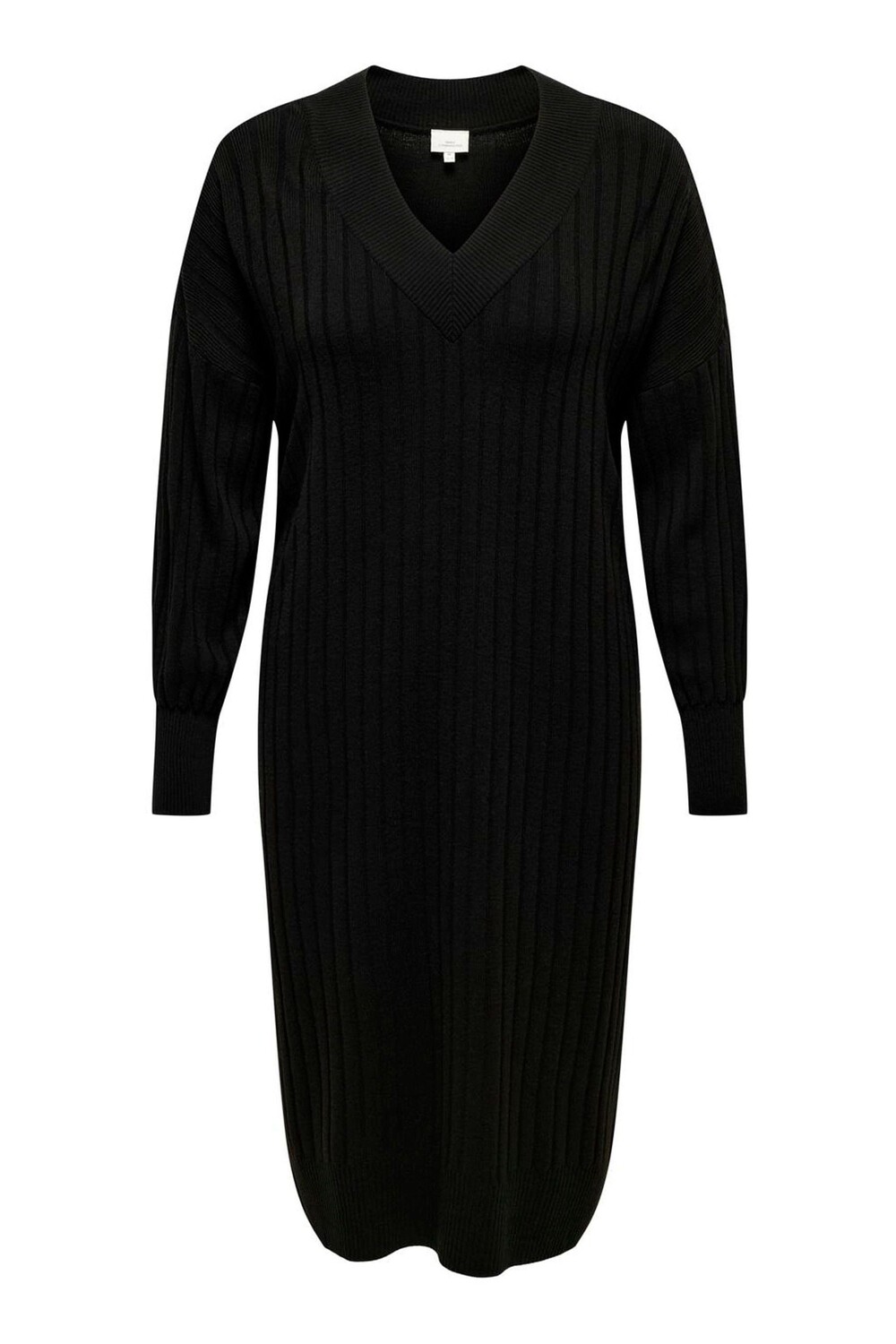 Платье джемпер миди из трикотажного полотна в рубчик Only Curve, черный
Платье джемпер миди из трикотажного полотна в рубчик Only Curve, черный