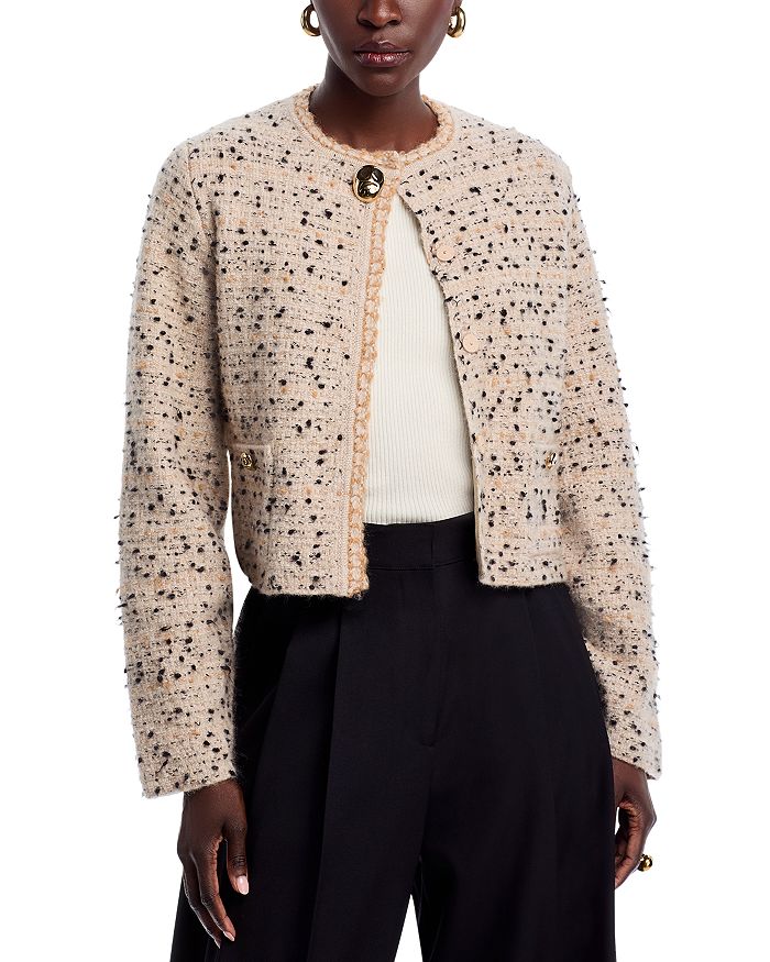 Твидовый жакет Fabiana Filippi, коричневый/бежевый
Твидовый жакет Fabiana Filippi, коричневый/бежевый