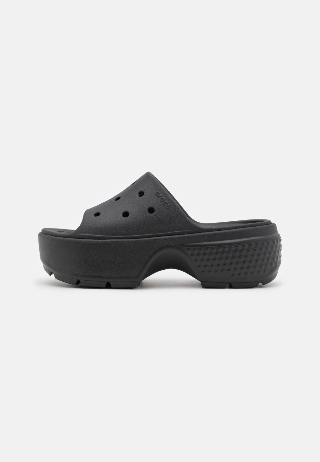 Тапочки Stomp Slide Unisex Crocs, черный
Тапочки Stomp Slide Unisex Crocs, черный