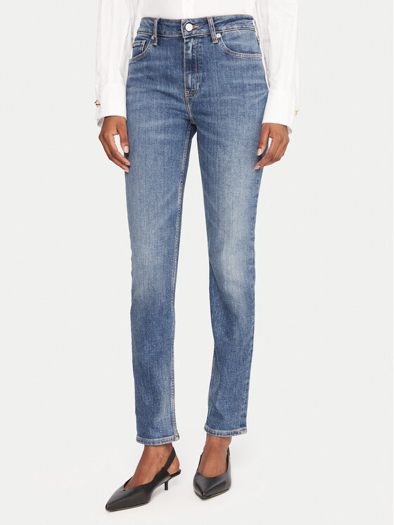 Джинсы slim fit Kris WW0WW46722 Tommy Hilfiger, синий
Джинсы slim fit Kris WW0WW46722 Tommy Hilfiger, синий