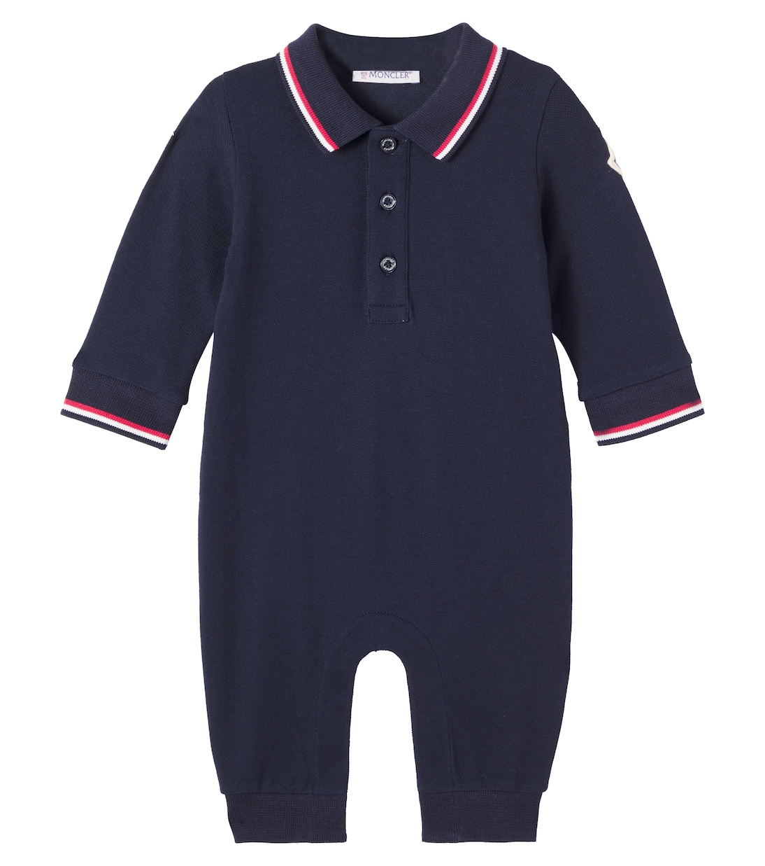 Детский пике-комбинезон из хлопковой смеси Moncler Enfant, темно-синий
Детский пике-комбинезон из хлопковой смеси Moncler Enfant, темно-синий