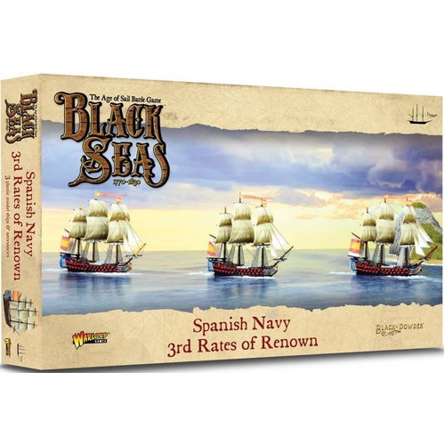 Фигурка Black Seas: Spanish Navy 3Rd Rates Of Renown 
Фигурка Black Seas: Spanish Navy 3Rd Rates Of Renown