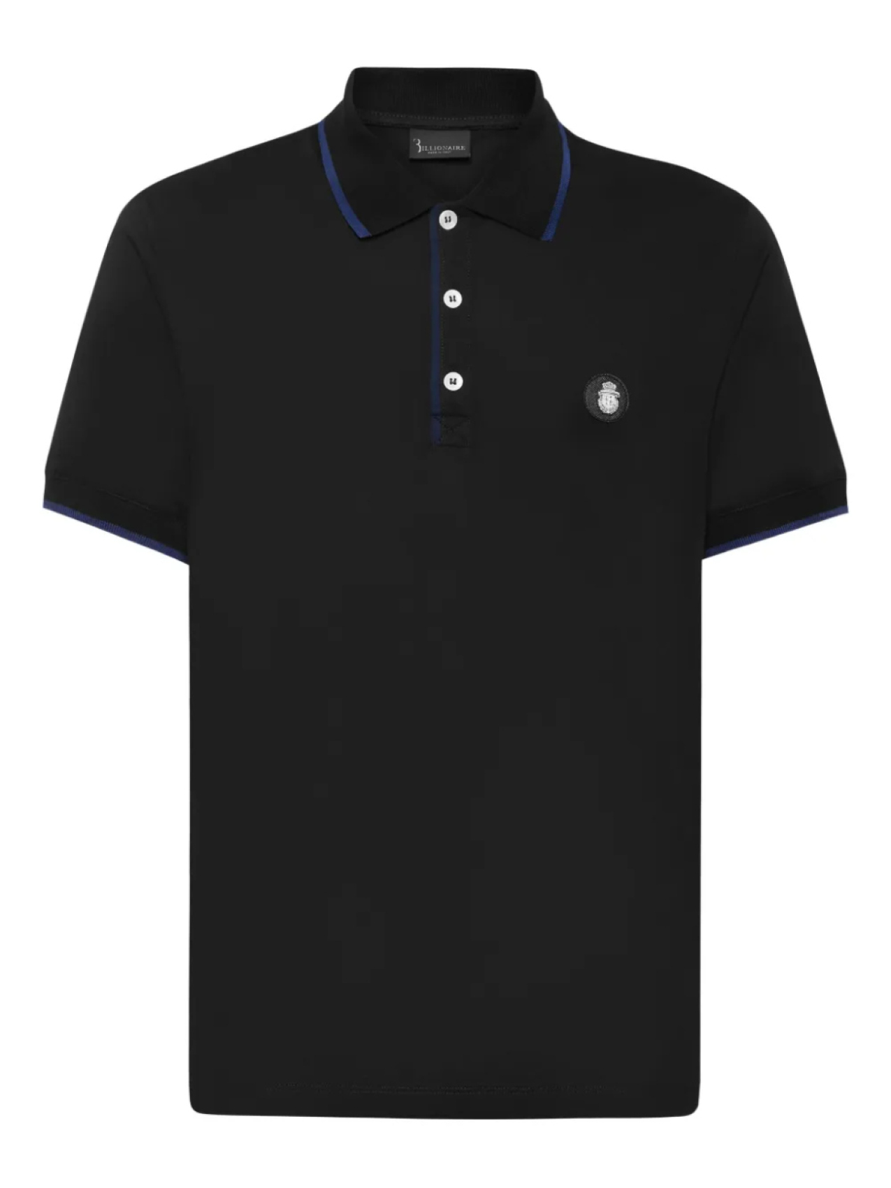 Рубашка поло с контрастной отделкой Billionaire, черный
Рубашка поло с контрастной отделкой Billionaire, черный